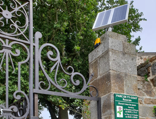 Automatisation porte de cimetière